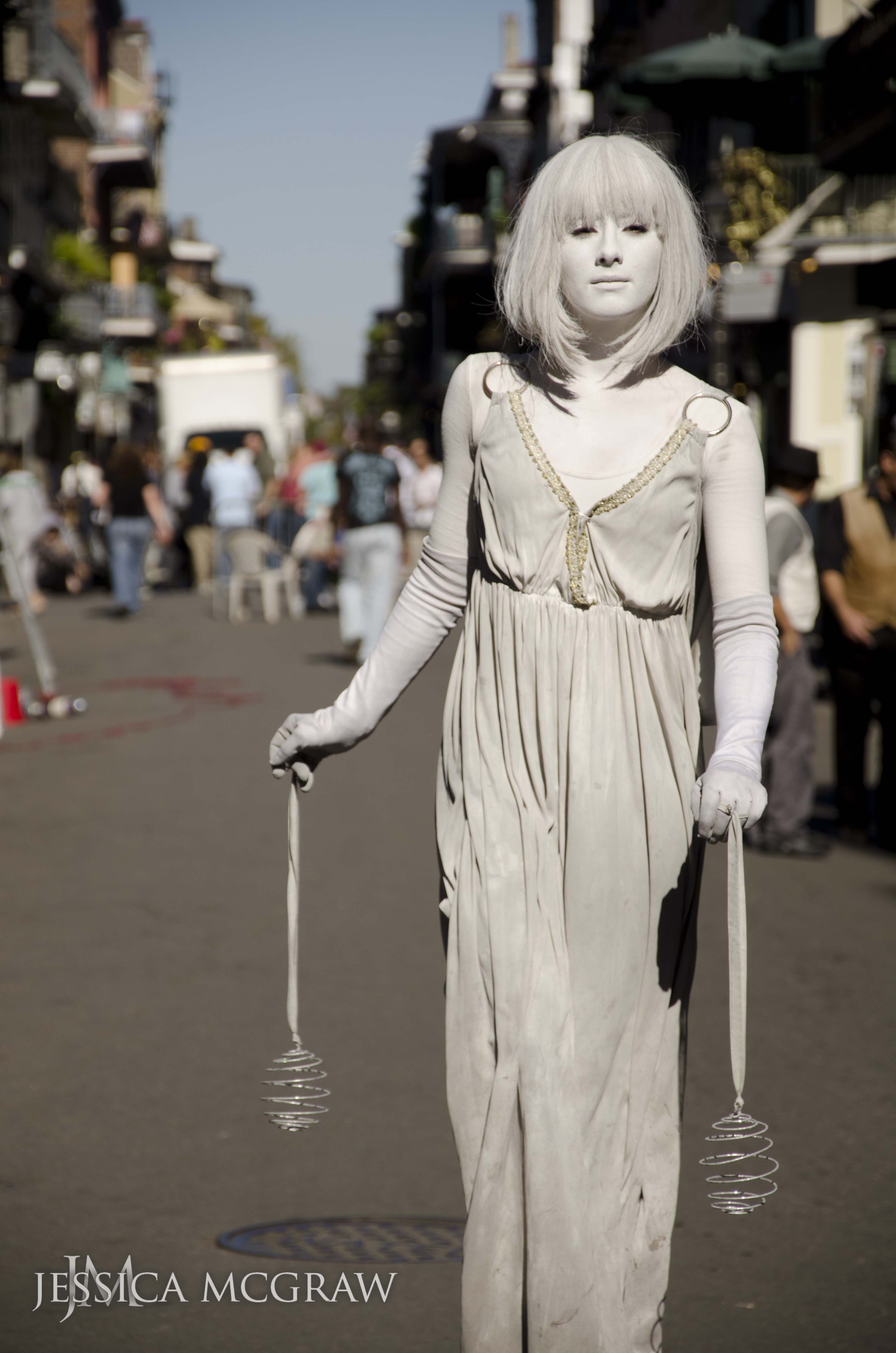 White Lady Statue